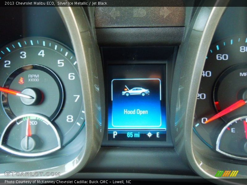 Silver Ice Metallic / Jet Black 2013 Chevrolet Malibu ECO