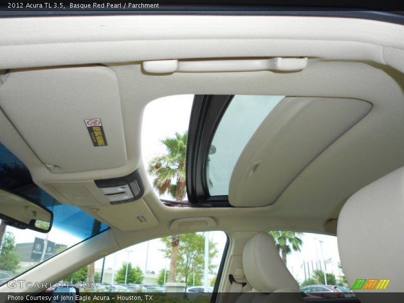 Basque Red Pearl / Parchment 2012 Acura TL 3.5