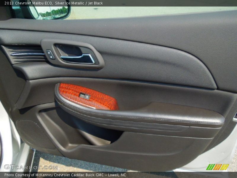Silver Ice Metallic / Jet Black 2013 Chevrolet Malibu ECO