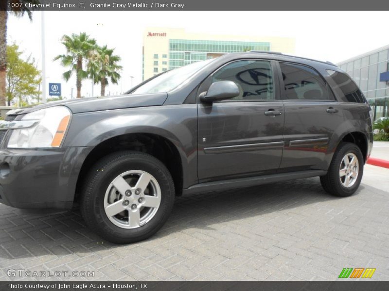 Granite Gray Metallic / Dark Gray 2007 Chevrolet Equinox LT