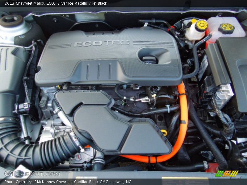Silver Ice Metallic / Jet Black 2013 Chevrolet Malibu ECO