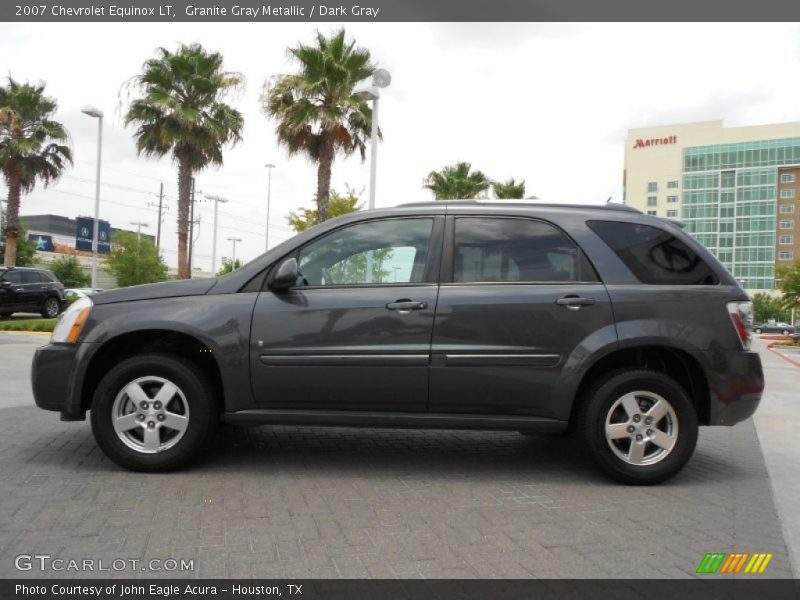 Granite Gray Metallic / Dark Gray 2007 Chevrolet Equinox LT