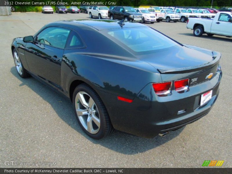 Ashen Gray Metallic / Gray 2012 Chevrolet Camaro LT/RS Coupe