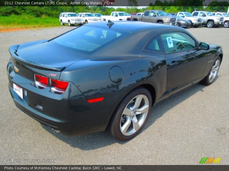 Ashen Gray Metallic / Gray 2012 Chevrolet Camaro LT/RS Coupe