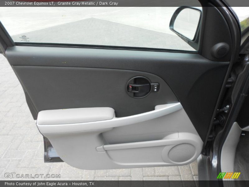 Granite Gray Metallic / Dark Gray 2007 Chevrolet Equinox LT