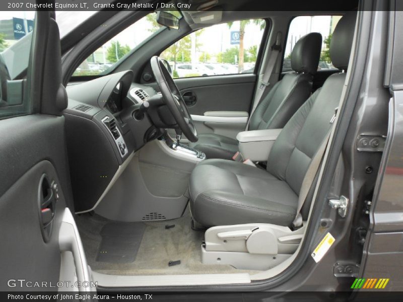 Granite Gray Metallic / Dark Gray 2007 Chevrolet Equinox LT