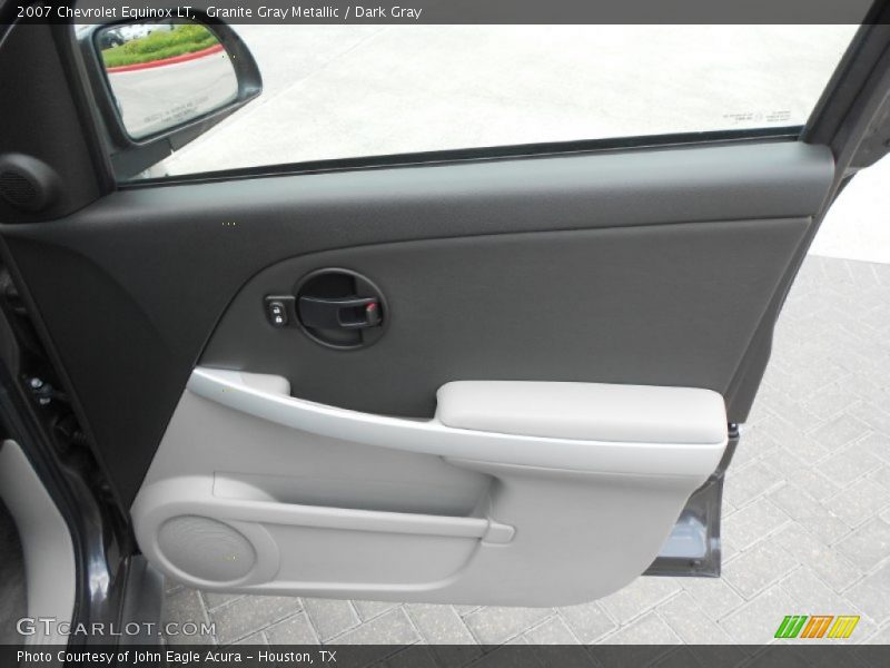 Granite Gray Metallic / Dark Gray 2007 Chevrolet Equinox LT