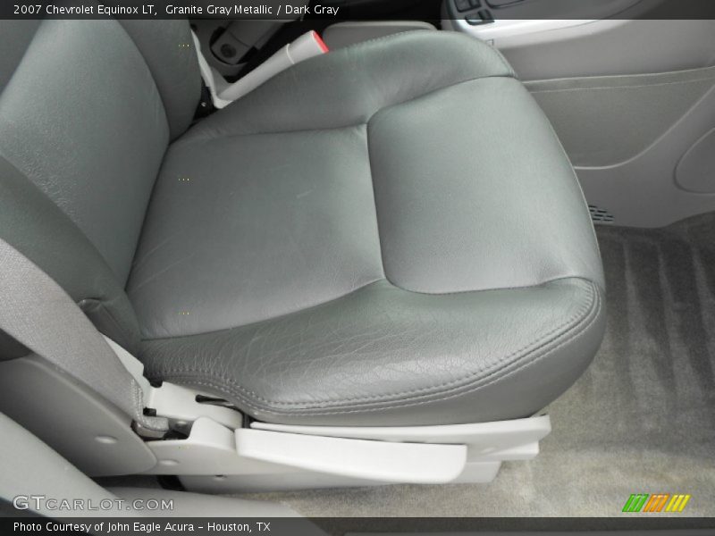 Granite Gray Metallic / Dark Gray 2007 Chevrolet Equinox LT