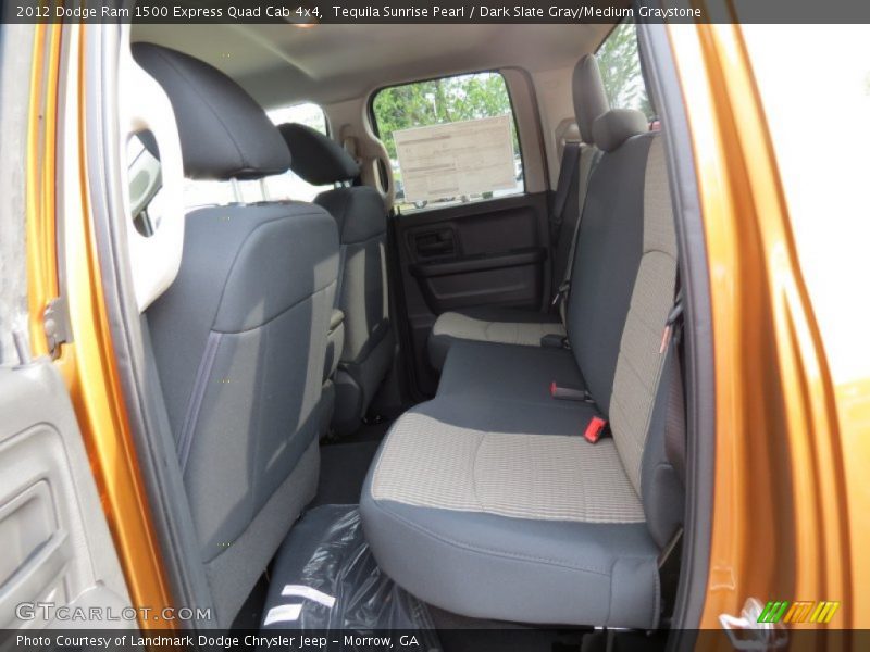 Tequila Sunrise Pearl / Dark Slate Gray/Medium Graystone 2012 Dodge Ram 1500 Express Quad Cab 4x4