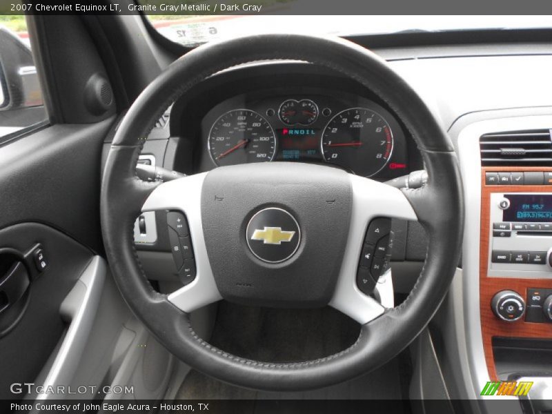 Granite Gray Metallic / Dark Gray 2007 Chevrolet Equinox LT