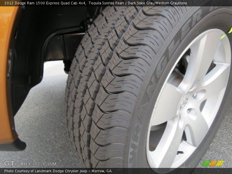 Tequila Sunrise Pearl / Dark Slate Gray/Medium Graystone 2012 Dodge Ram 1500 Express Quad Cab 4x4