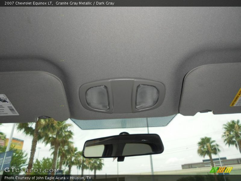 Granite Gray Metallic / Dark Gray 2007 Chevrolet Equinox LT