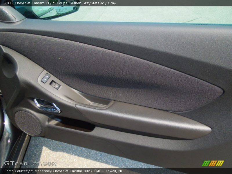 Ashen Gray Metallic / Gray 2012 Chevrolet Camaro LT/RS Coupe