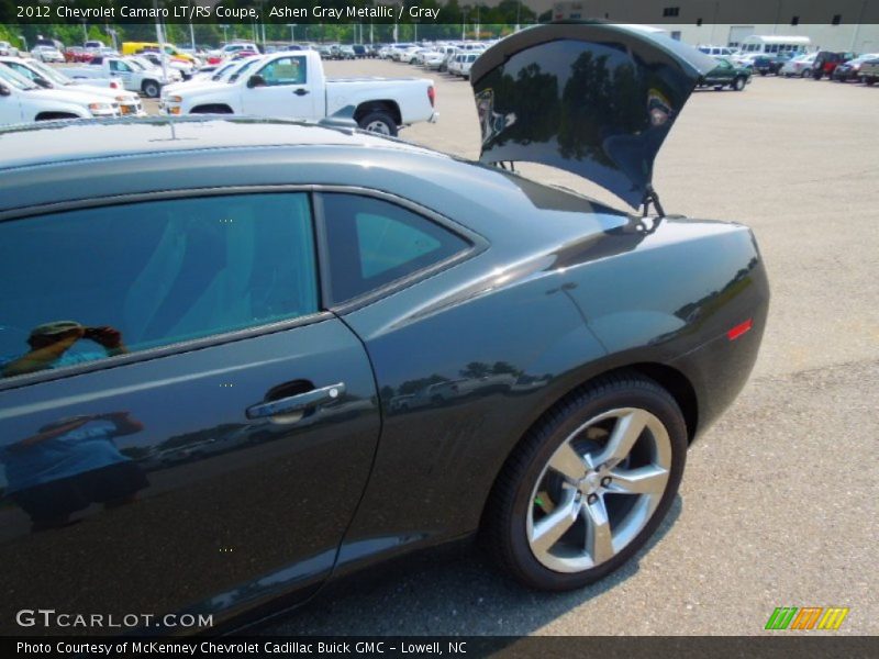 Ashen Gray Metallic / Gray 2012 Chevrolet Camaro LT/RS Coupe