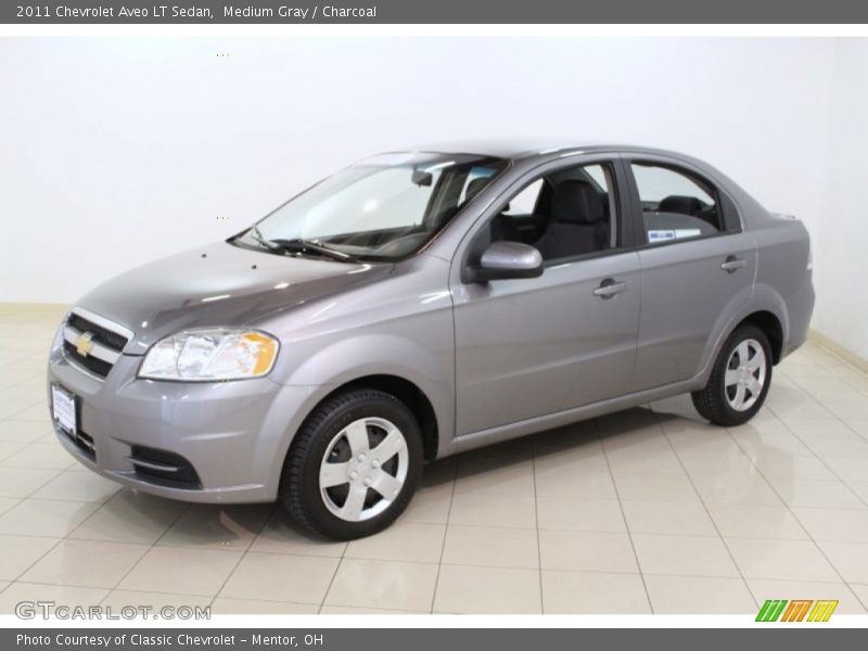 Medium Gray / Charcoal 2011 Chevrolet Aveo LT Sedan