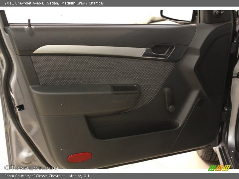 Medium Gray / Charcoal 2011 Chevrolet Aveo LT Sedan