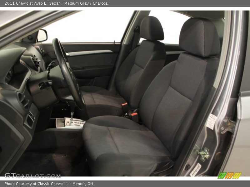 Medium Gray / Charcoal 2011 Chevrolet Aveo LT Sedan