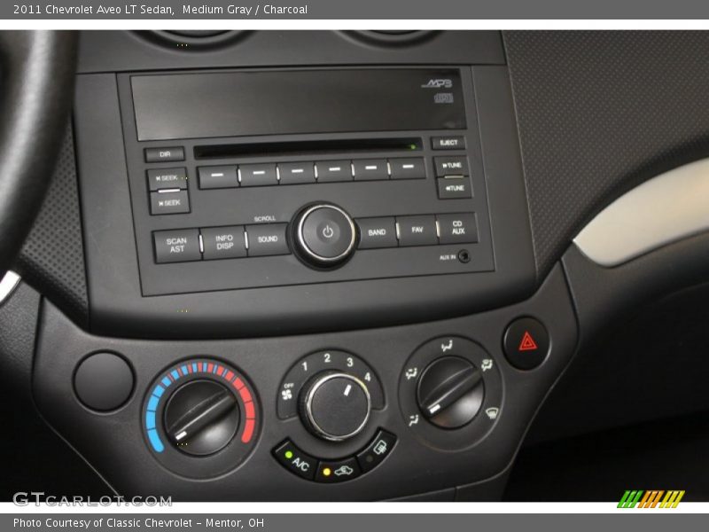 Medium Gray / Charcoal 2011 Chevrolet Aveo LT Sedan