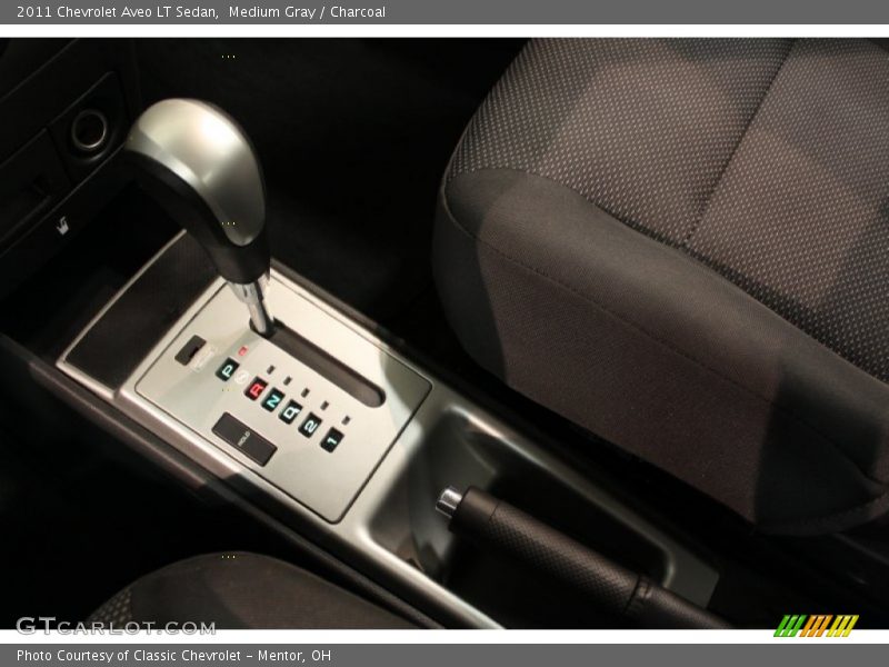 Medium Gray / Charcoal 2011 Chevrolet Aveo LT Sedan