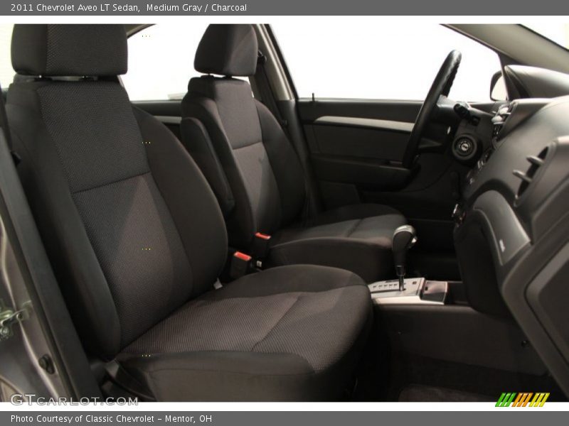 Medium Gray / Charcoal 2011 Chevrolet Aveo LT Sedan