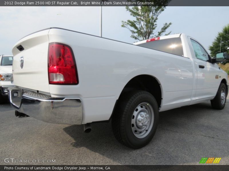Bright White / Dark Slate/Medium Graystone 2012 Dodge Ram 2500 HD ST Regular Cab