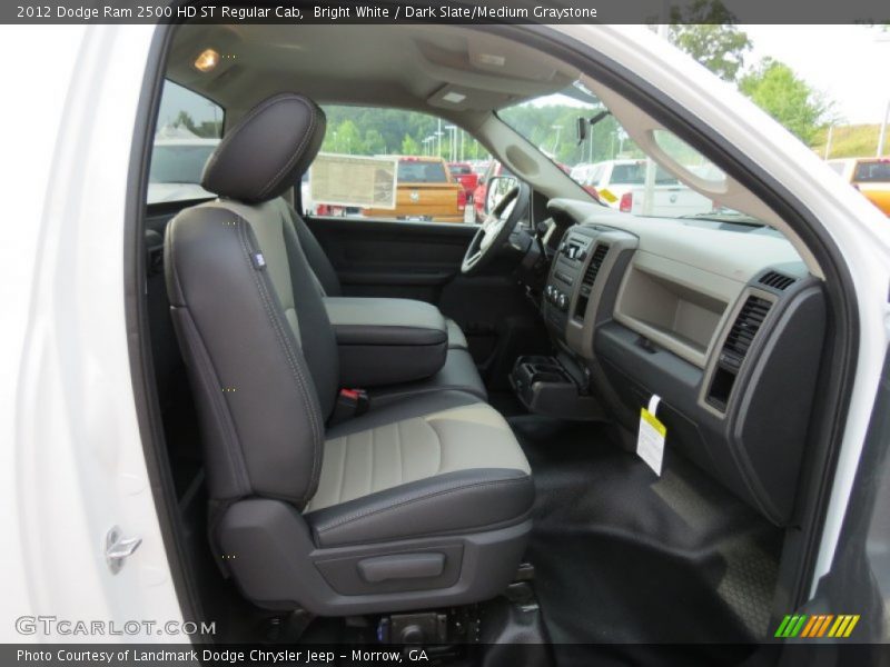 Bright White / Dark Slate/Medium Graystone 2012 Dodge Ram 2500 HD ST Regular Cab