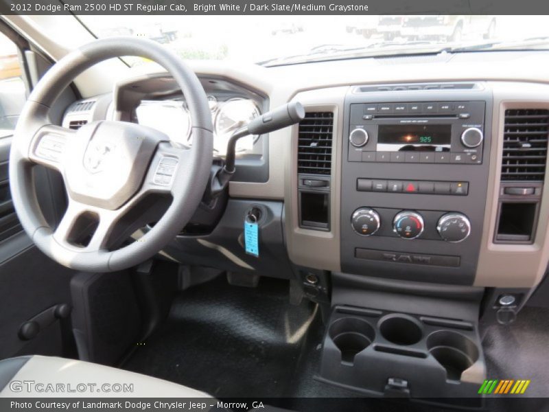 Bright White / Dark Slate/Medium Graystone 2012 Dodge Ram 2500 HD ST Regular Cab
