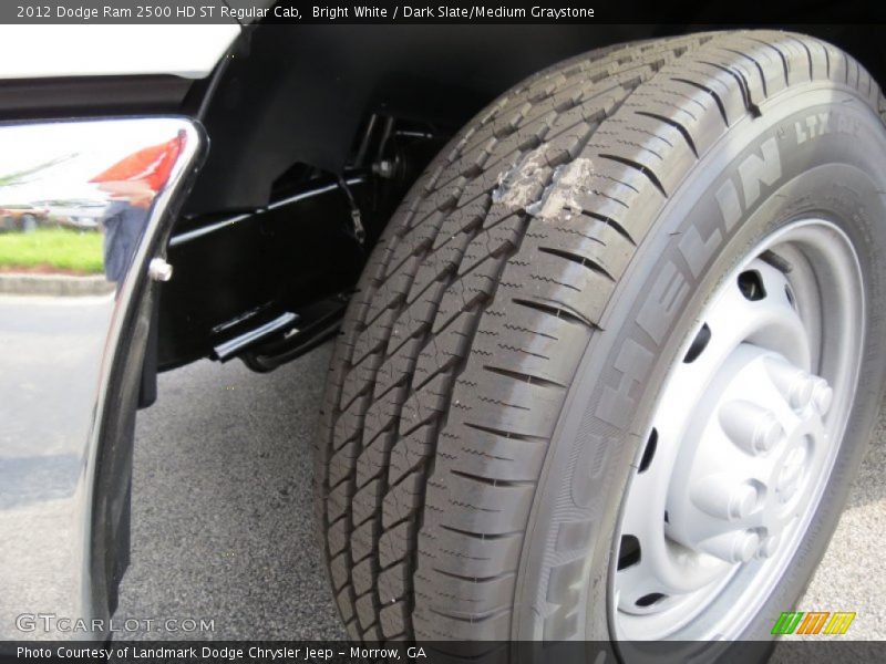Bright White / Dark Slate/Medium Graystone 2012 Dodge Ram 2500 HD ST Regular Cab