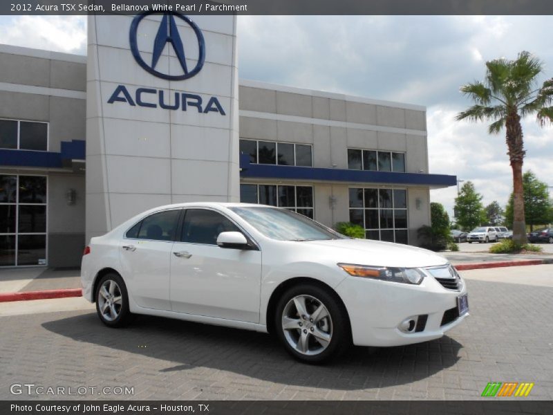 Bellanova White Pearl / Parchment 2012 Acura TSX Sedan