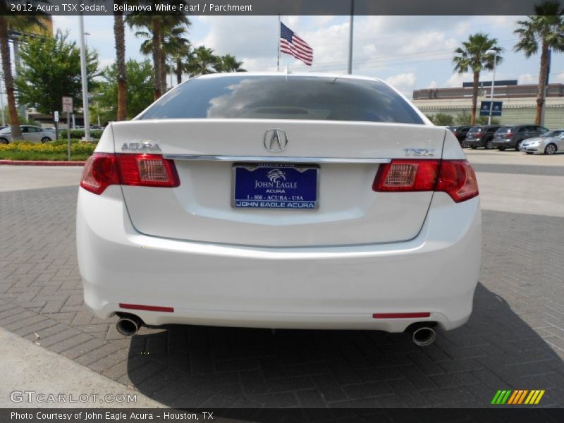 Bellanova White Pearl / Parchment 2012 Acura TSX Sedan