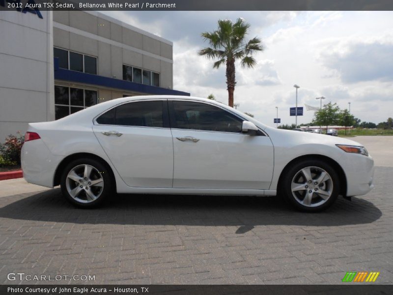Bellanova White Pearl / Parchment 2012 Acura TSX Sedan