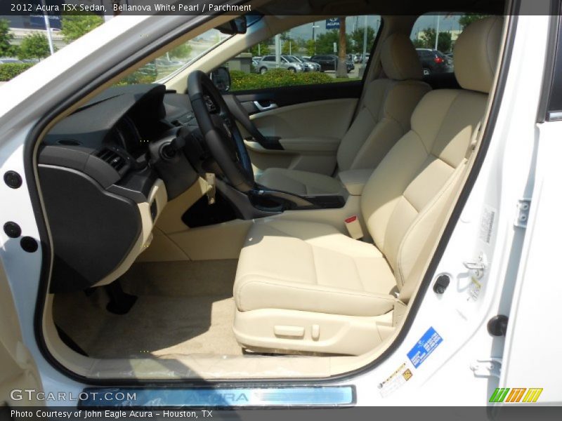 Bellanova White Pearl / Parchment 2012 Acura TSX Sedan