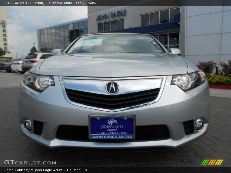 Bellanova White Pearl / Ebony 2012 Acura TSX Sedan
