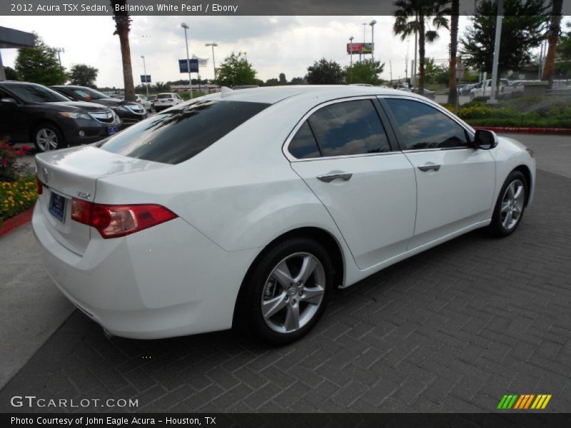 Bellanova White Pearl / Ebony 2012 Acura TSX Sedan