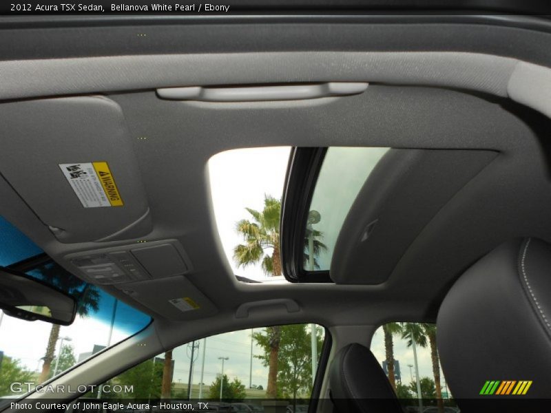 Bellanova White Pearl / Ebony 2012 Acura TSX Sedan