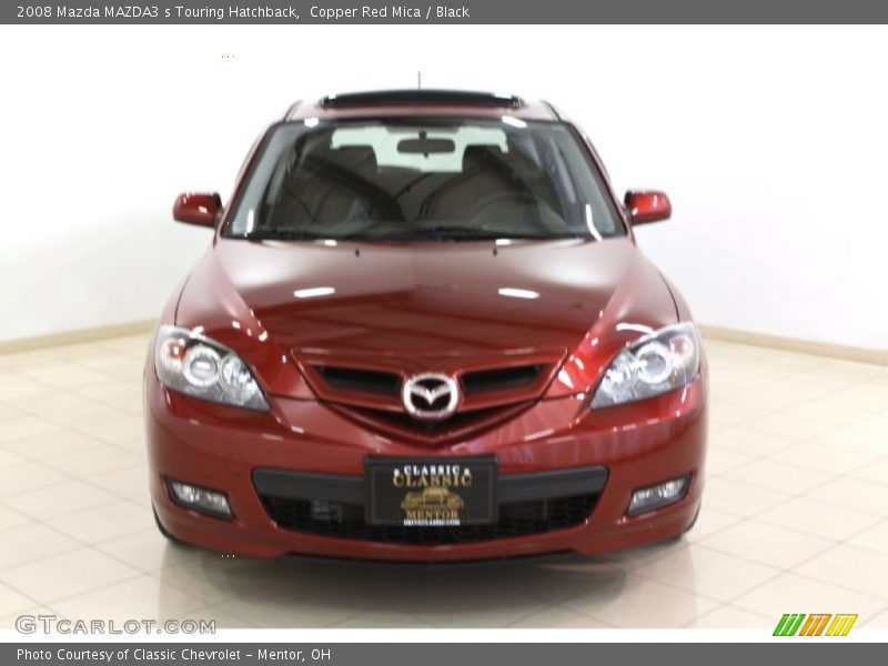 Copper Red Mica / Black 2008 Mazda MAZDA3 s Touring Hatchback