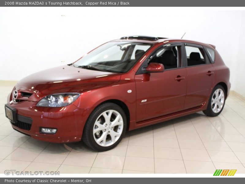 Front 3/4 View of 2008 MAZDA3 s Touring Hatchback