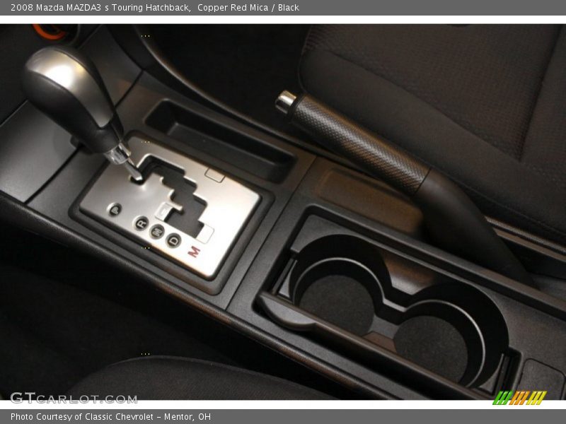 Copper Red Mica / Black 2008 Mazda MAZDA3 s Touring Hatchback