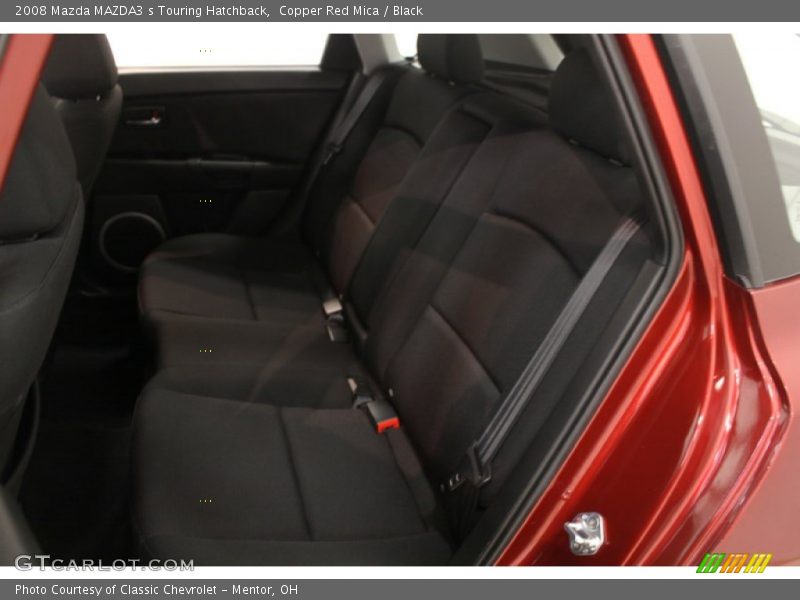 Copper Red Mica / Black 2008 Mazda MAZDA3 s Touring Hatchback