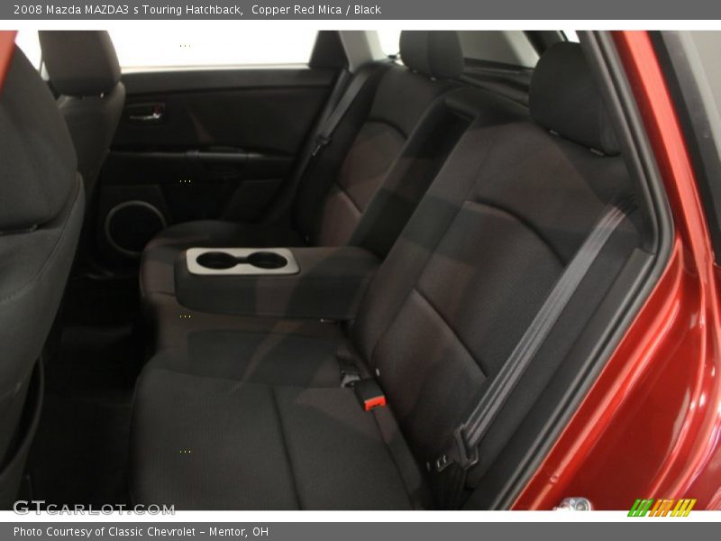 Copper Red Mica / Black 2008 Mazda MAZDA3 s Touring Hatchback