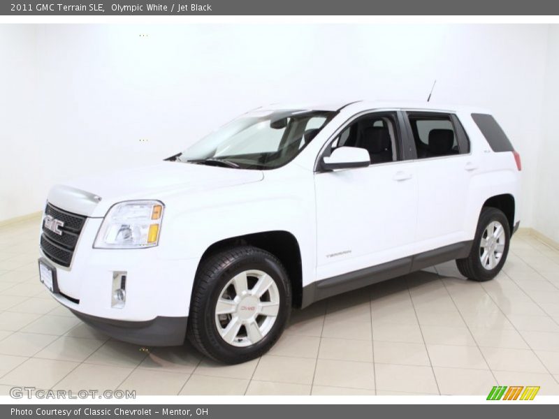 Olympic White / Jet Black 2011 GMC Terrain SLE