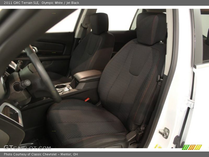 Olympic White / Jet Black 2011 GMC Terrain SLE