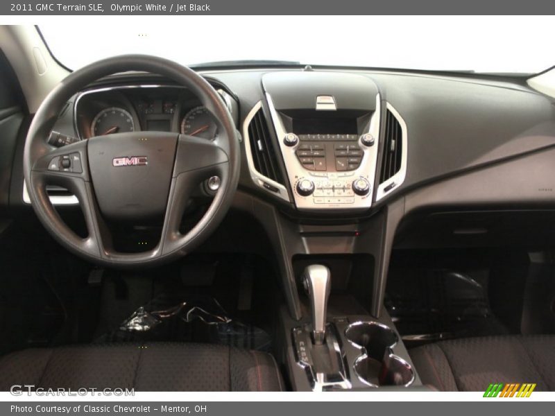 Olympic White / Jet Black 2011 GMC Terrain SLE