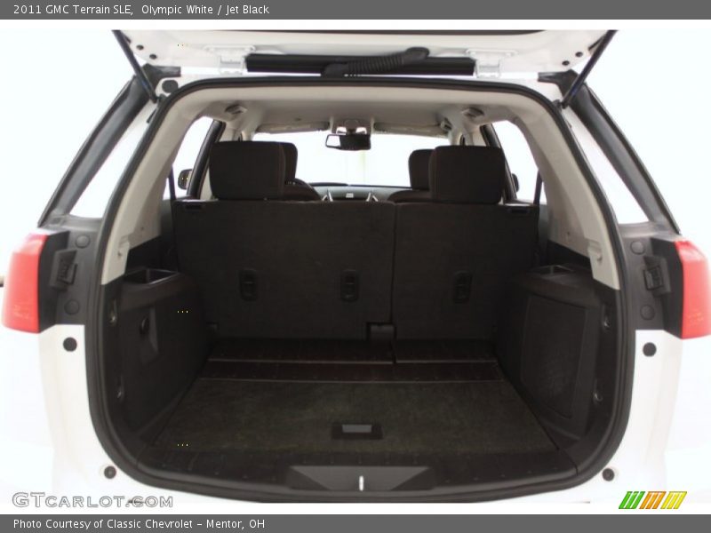 Olympic White / Jet Black 2011 GMC Terrain SLE