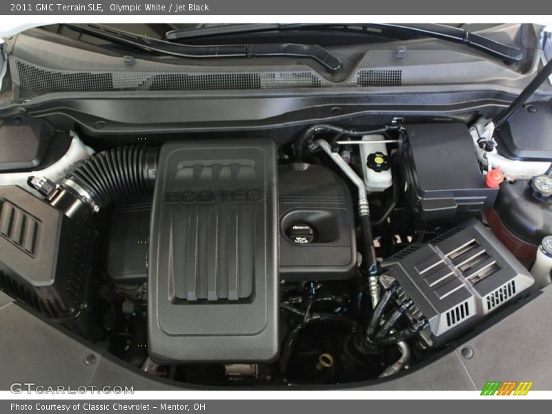 Olympic White / Jet Black 2011 GMC Terrain SLE