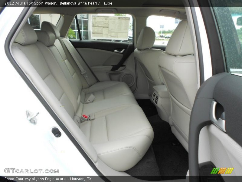  2012 TSX Sport Wagon Taupe Interior