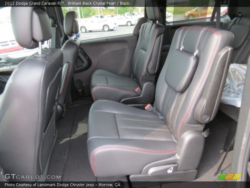Rear Seat of 2012 Grand Caravan R/T
