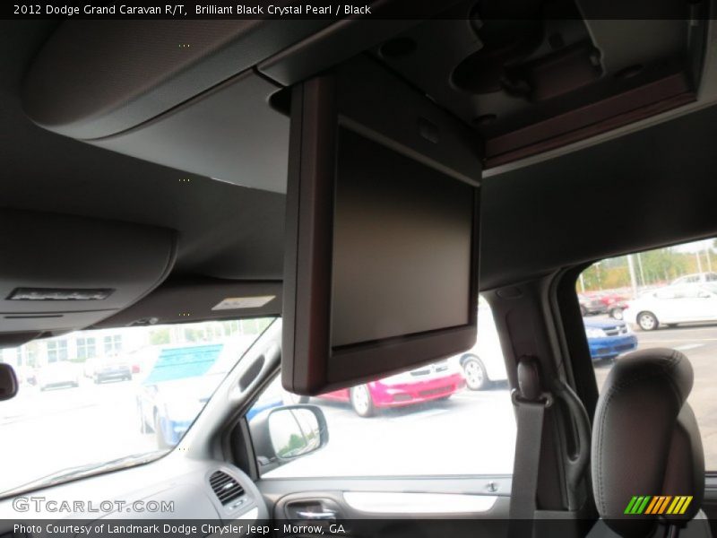 Brilliant Black Crystal Pearl / Black 2012 Dodge Grand Caravan R/T