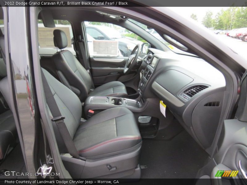  2012 Grand Caravan R/T Black Interior