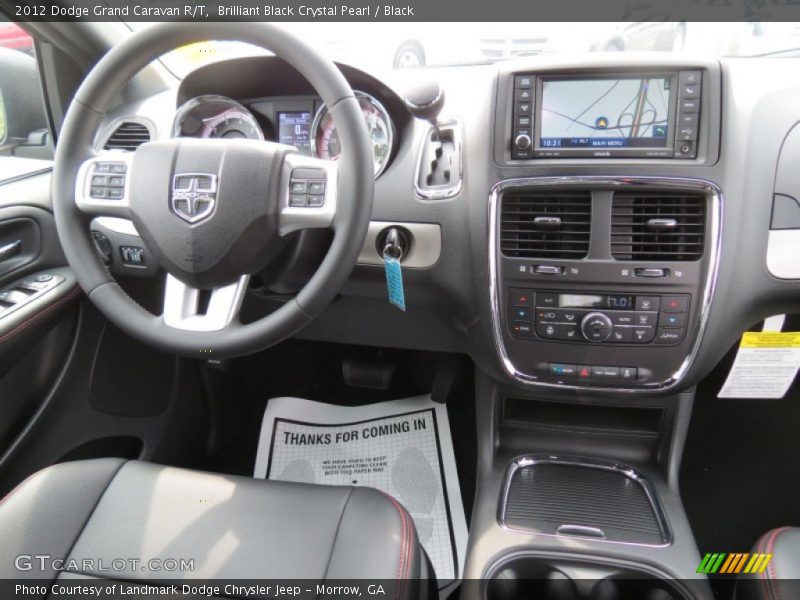 Dashboard of 2012 Grand Caravan R/T